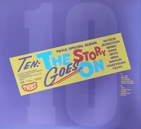 Twice Ten: The Story Goes On Fancy Plum - vinyl sleeve back